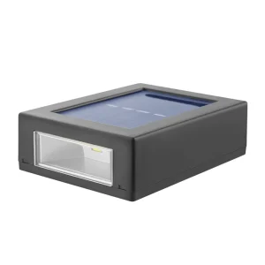 LED Solar Porch Light Outdoor Path Lamp Waterproof Fence Sconce Lamp Garden Villa Courtyard Park Lighting Ornament